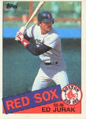 1985 Topps Baseball Cards      233     Ed Jurak